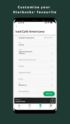 Starbucks Kuwait android App screenshot 1