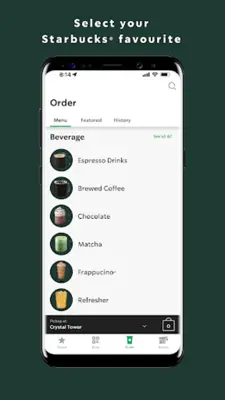 Starbucks Kuwait android App screenshot 2